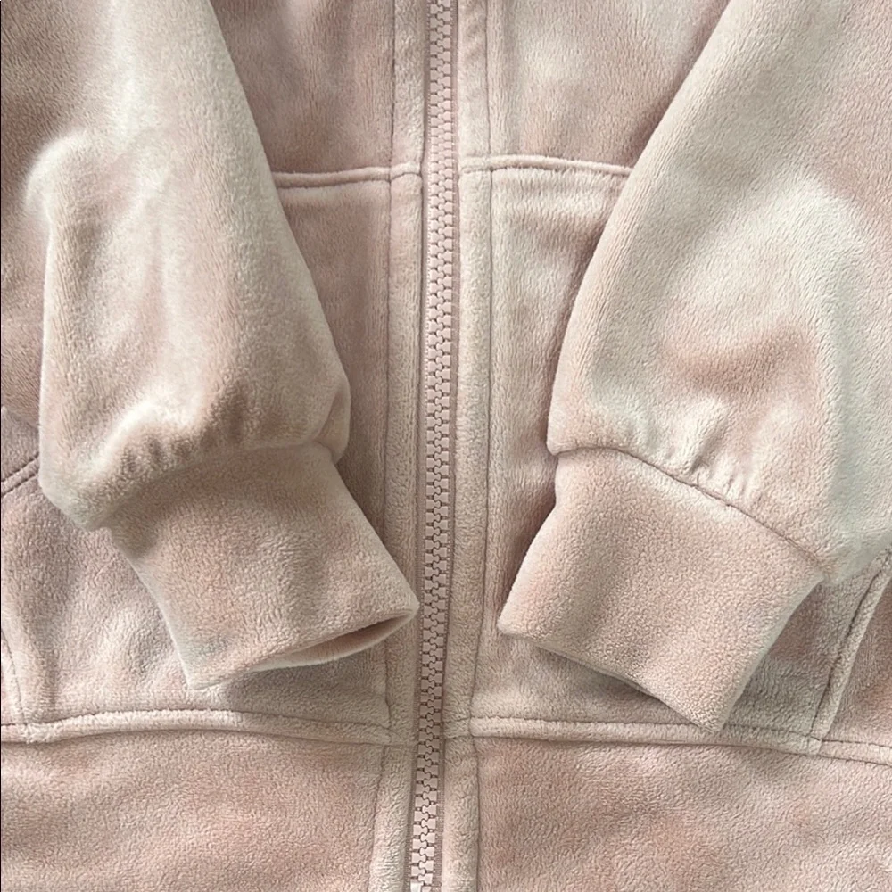 Tea Collection Pink Cozy Bear Ear Sweatshirt - Picture 3 of 5